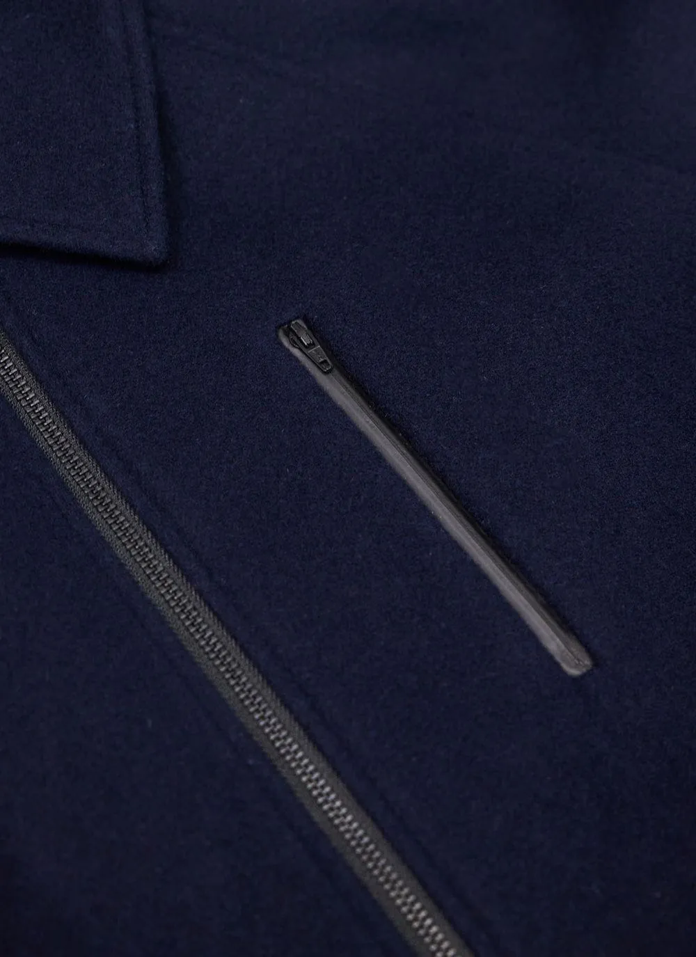 Anderson Fleece | Wool | Navy