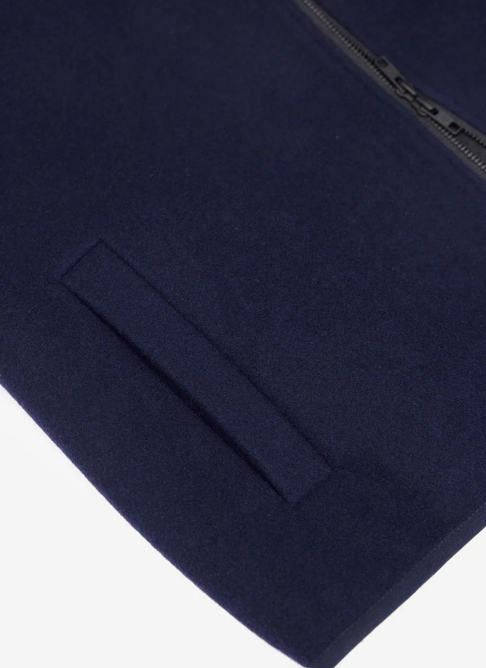 Anderson Fleece | Wool | Navy