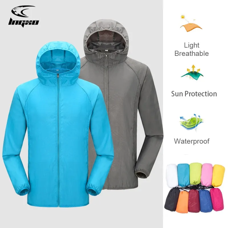 Camping Rain Jacket Sun Protection Clothing