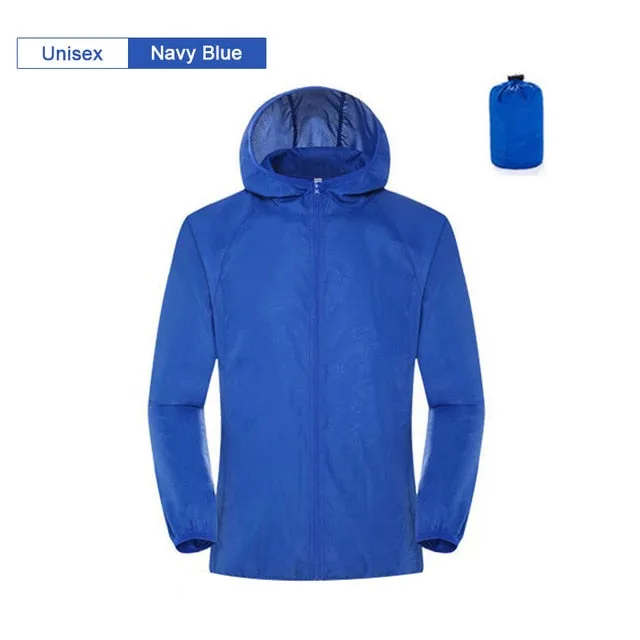 Camping Rain Jacket Sun Protection Clothing