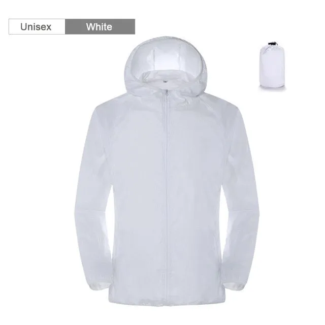 Camping Rain Jacket Sun Protection Clothing