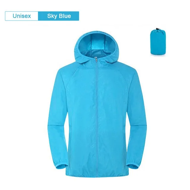 Camping Rain Jacket Sun Protection Clothing