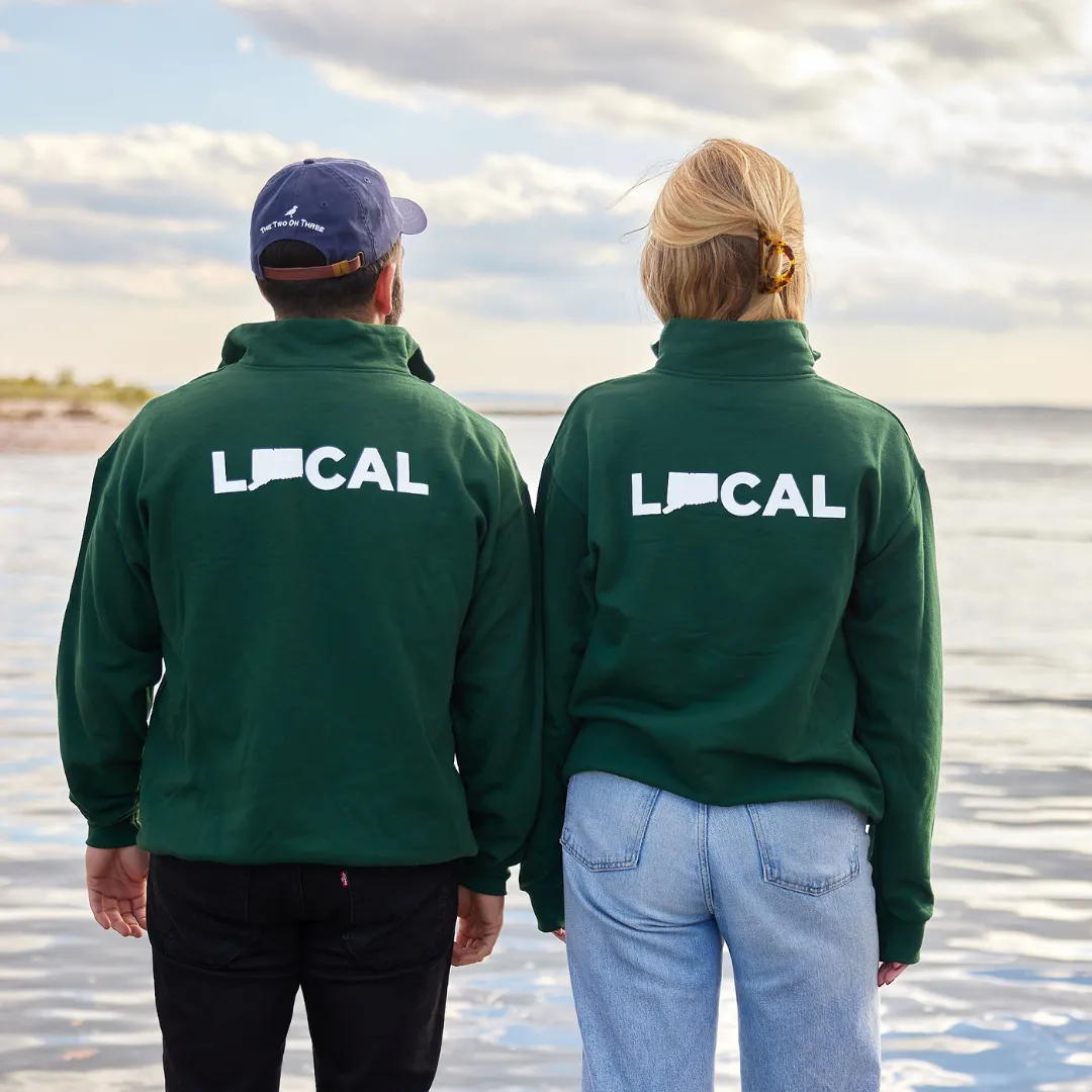 Classic CT Local Quarter Zip Sweatshirt