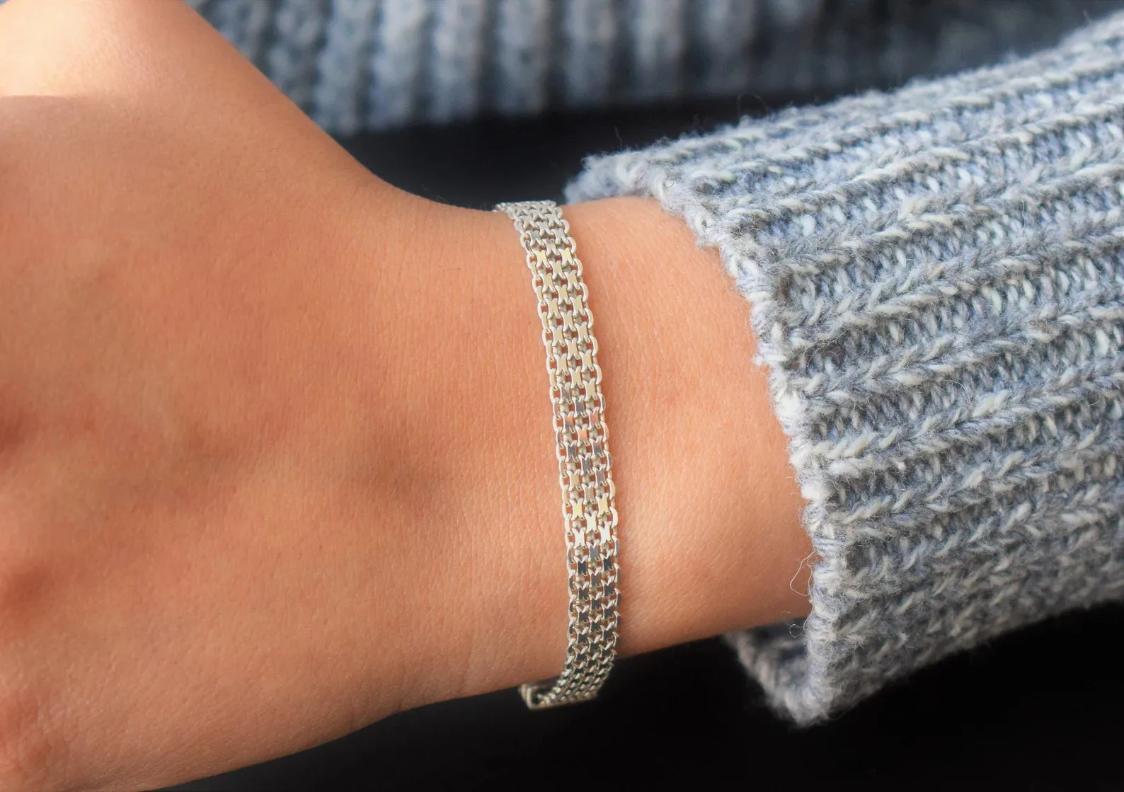 Demine Silver Bracelet for Women