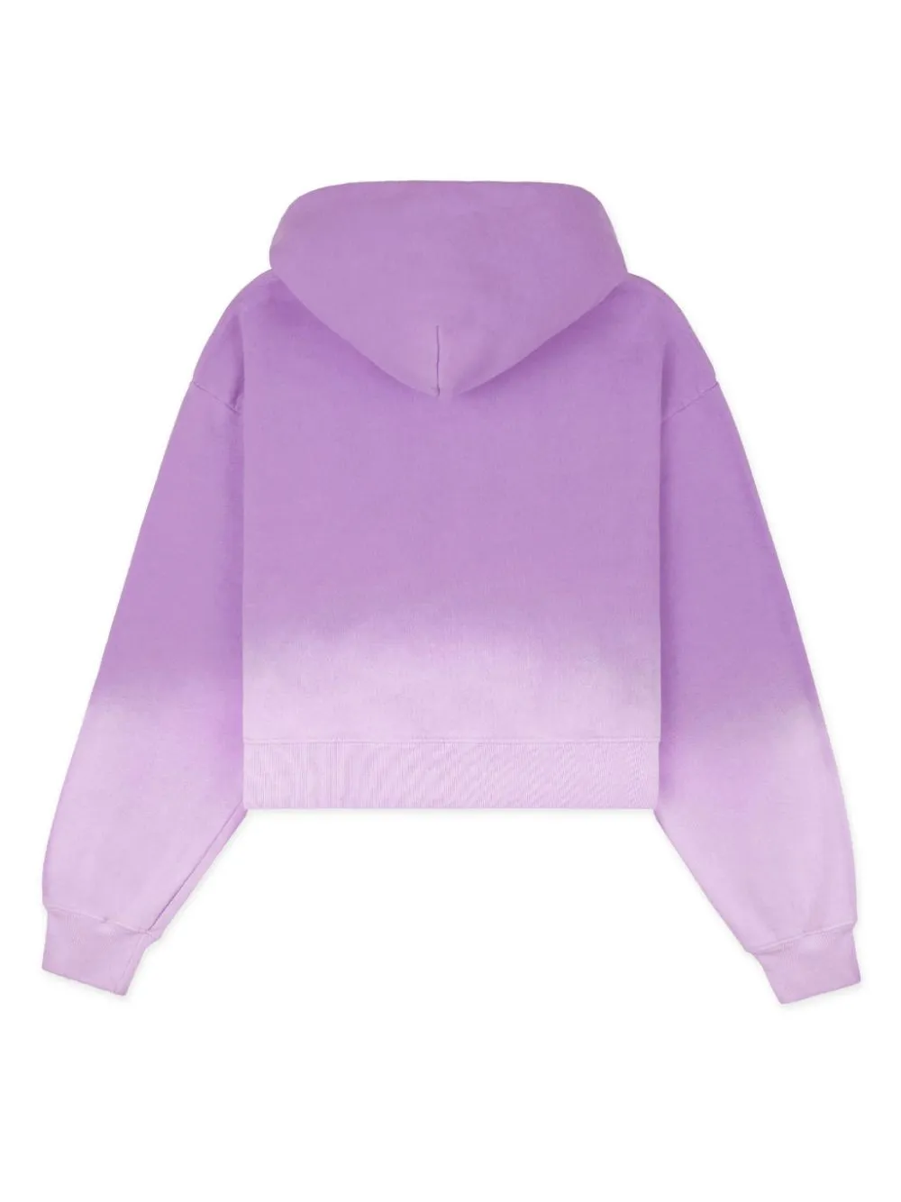 Dip Dye logo-embroidered hoodie