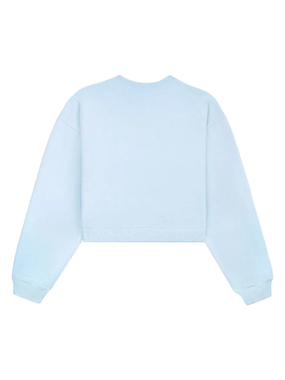 Health Resort cropped cotton sweatshirt