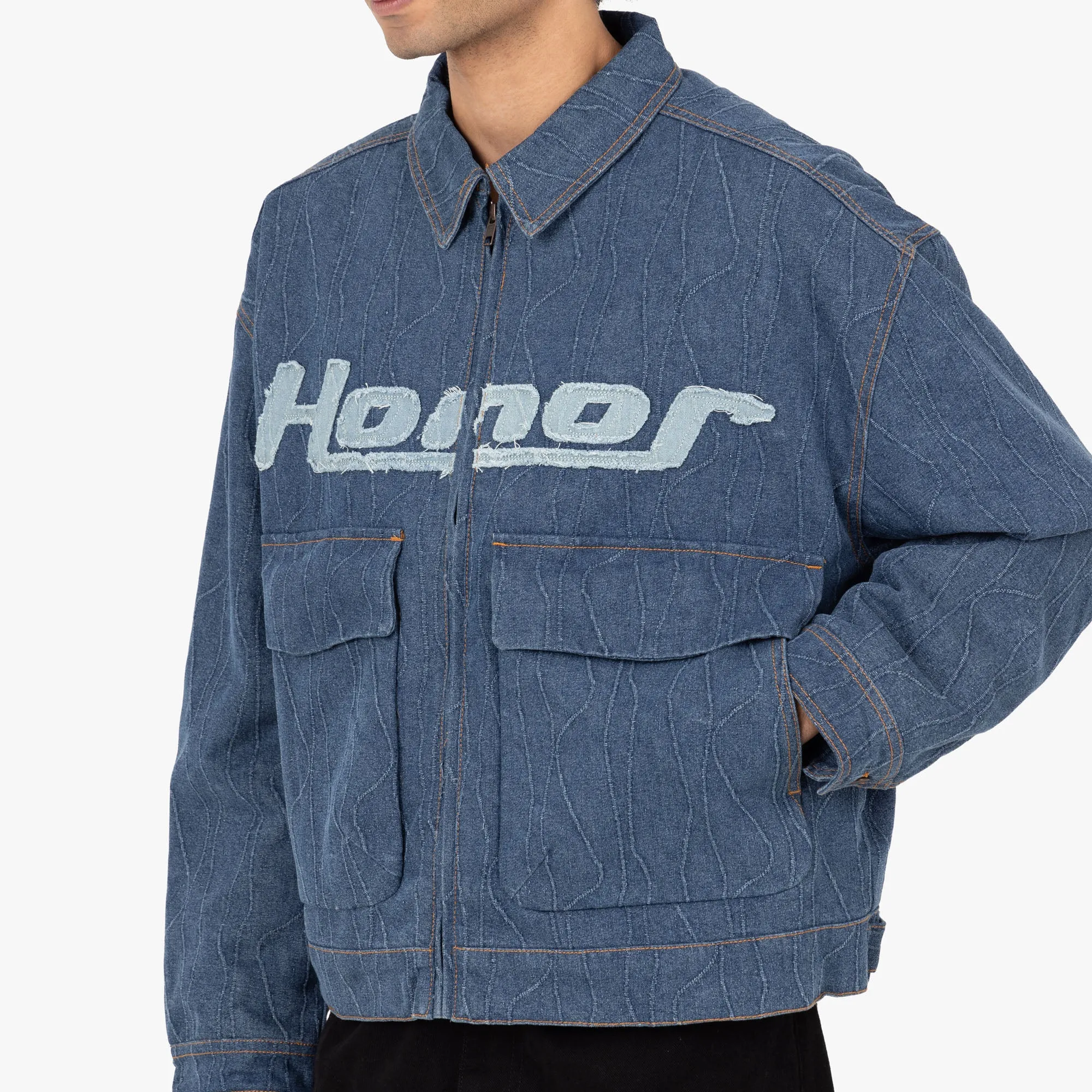 Honor The Gift Frequency Denim Jacket / Indigo