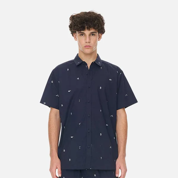 Huffer Par 97 OG Shirt - Navy