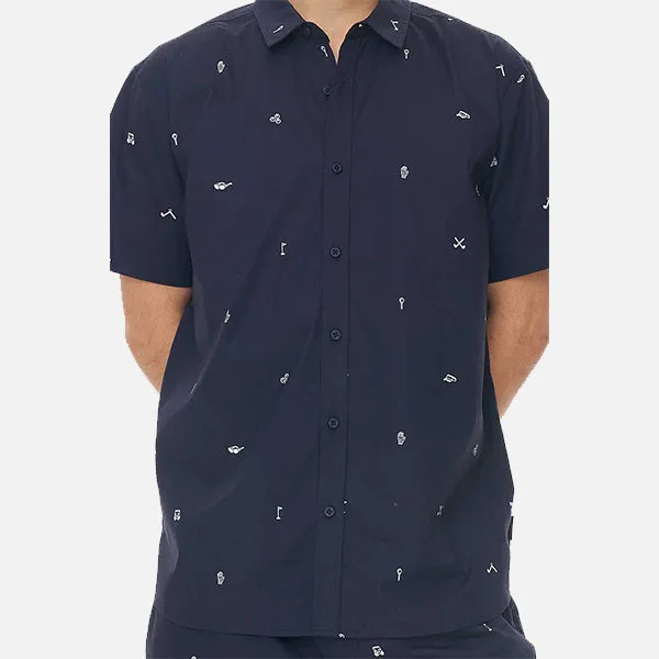 Huffer Par 97 OG Shirt - Navy