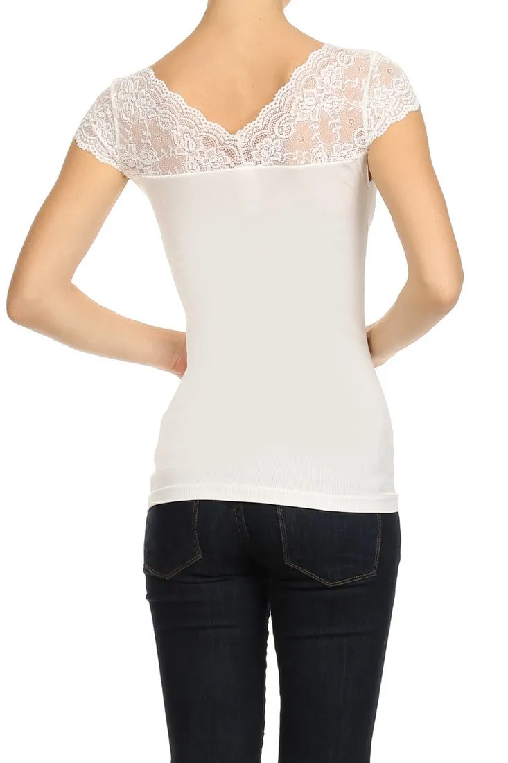 Layering Lace Top