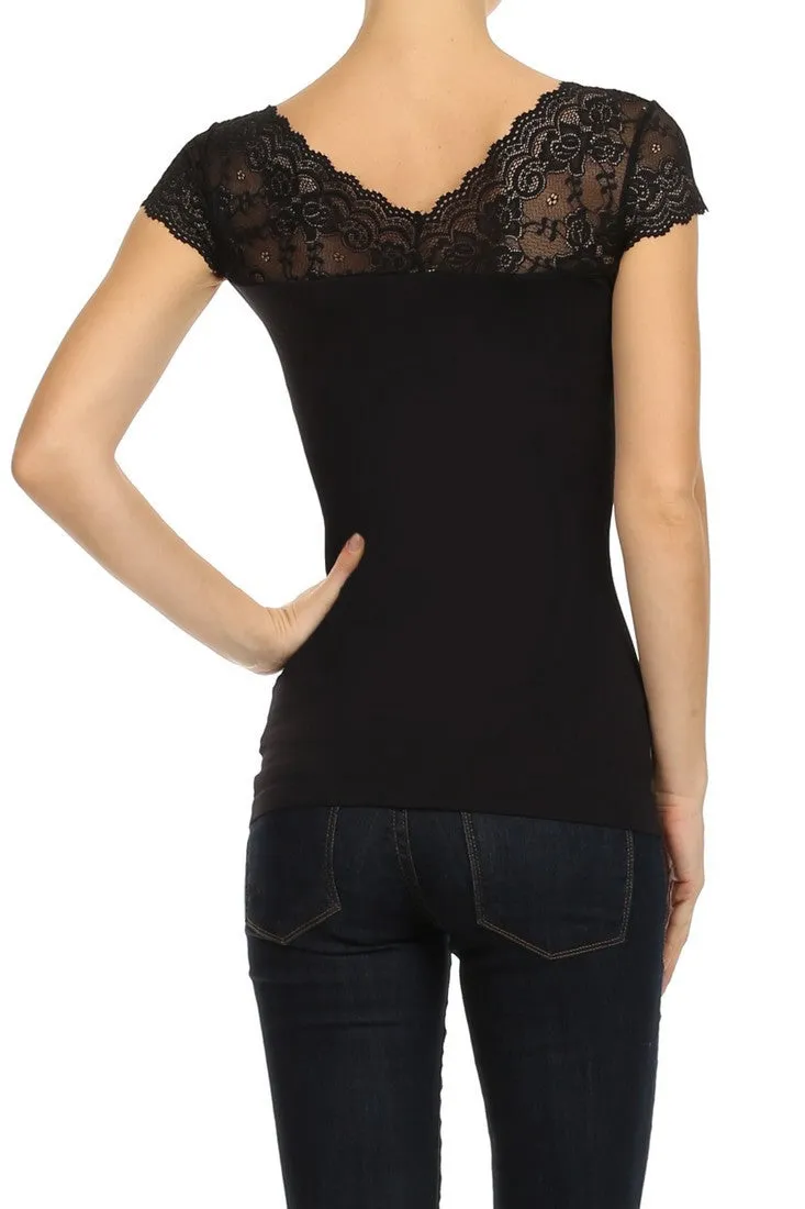 Layering Lace Top