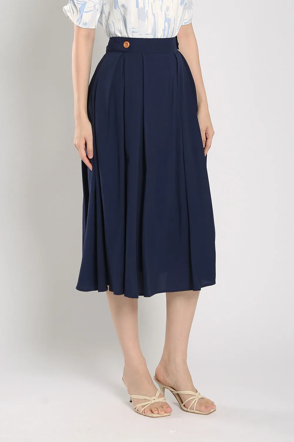 Mina Skirt in Navy Blue