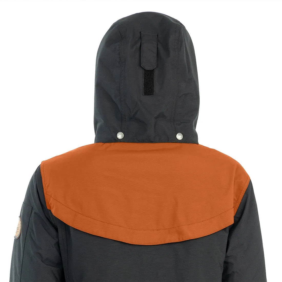 New Waterproof Original Winter Jacket Lady (Anthracite/Burnt Orange)