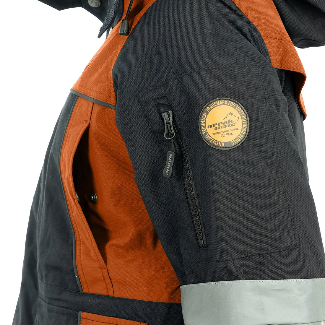 New Waterproof Original Winter Jacket Lady (Anthracite/Burnt Orange)