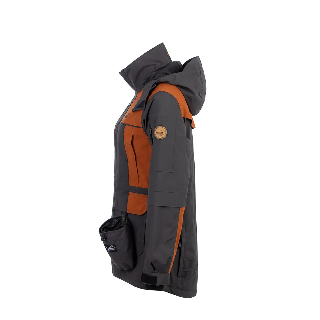 New Waterproof Original Winter Jacket Lady (Anthracite/Burnt Orange)