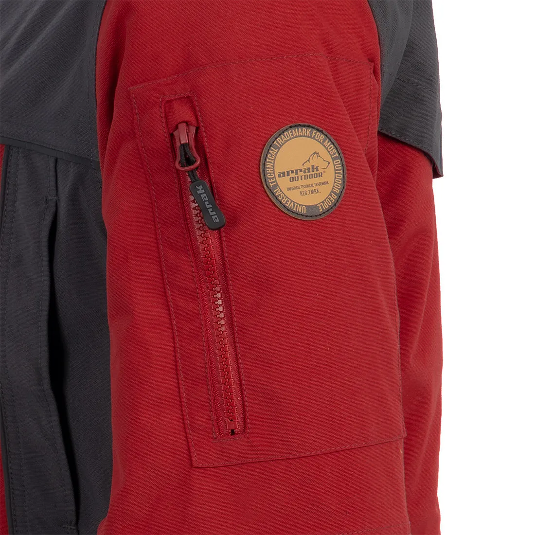 New Waterproof Original Winter Jacket Men (Red/Anthracite)