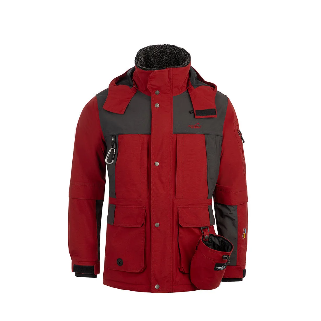 New Waterproof Original Winter Jacket Men (Red/Anthracite)