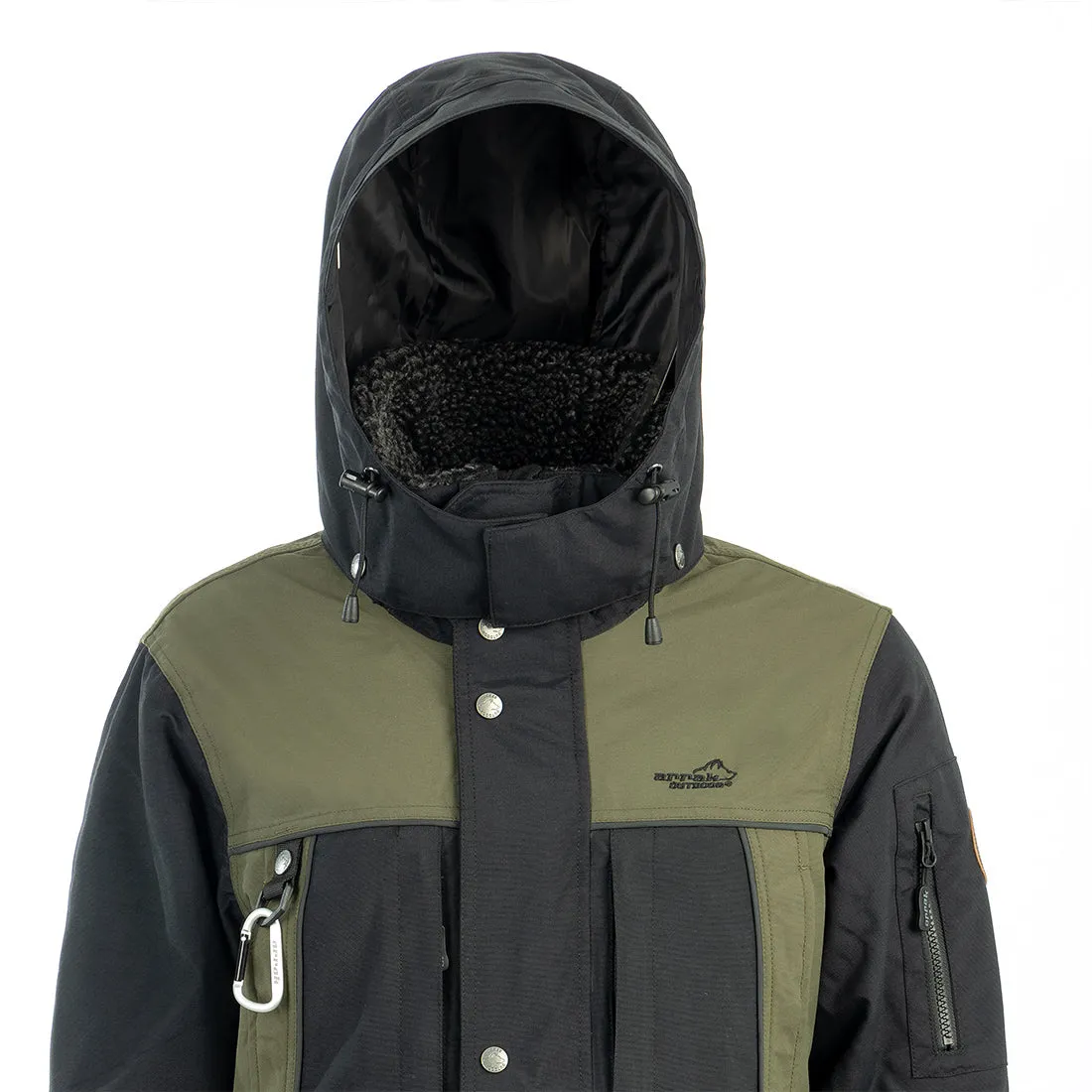 New Waterproof Original WinterJacket Men (Black/Olive)