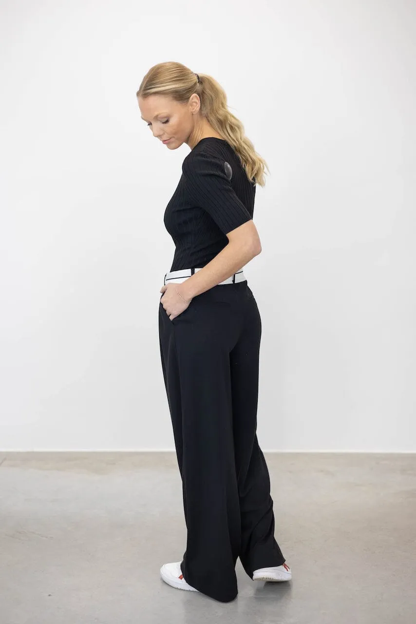 PETNUS TAILORED WAISTBAND DETAIL PANTS