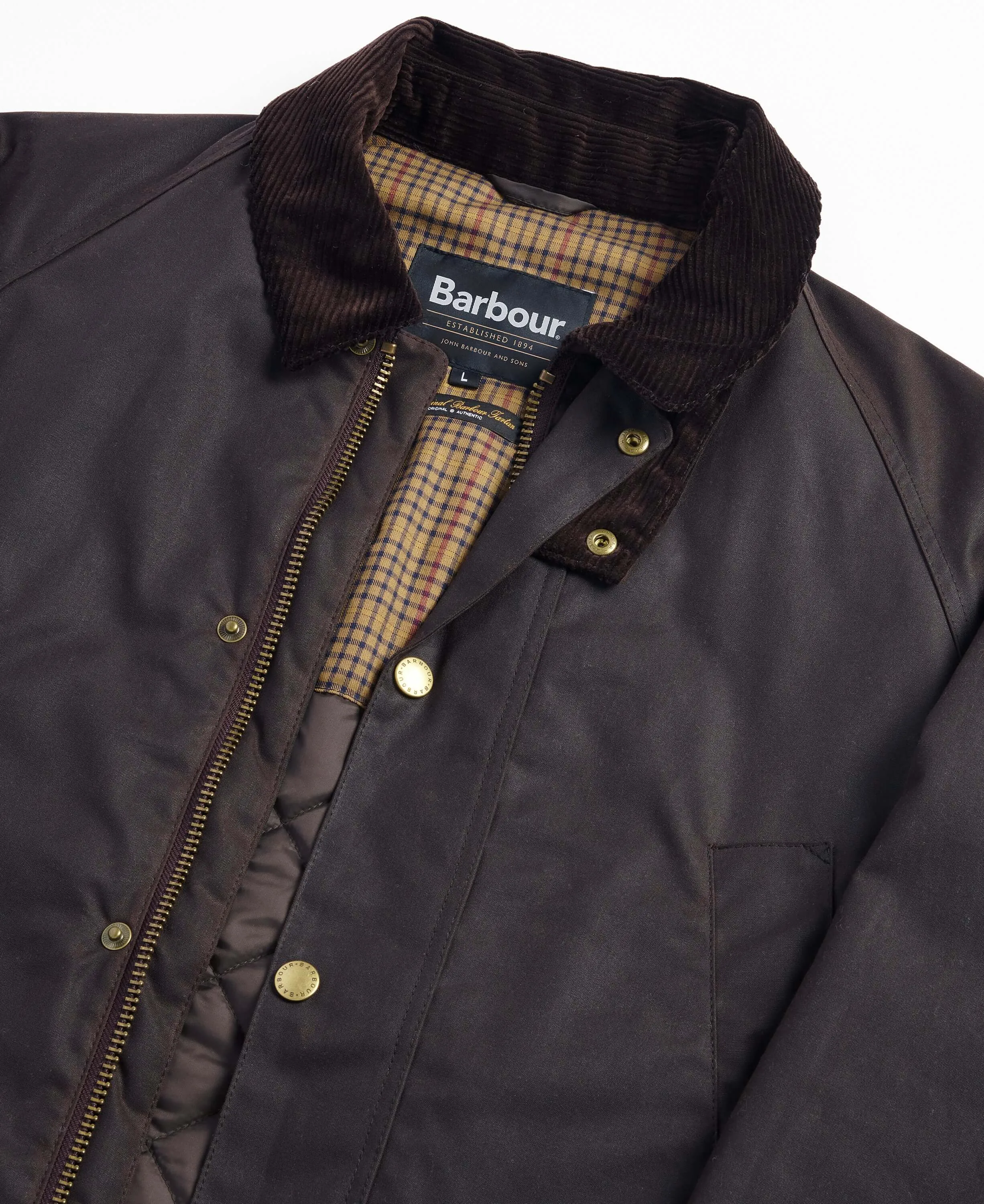 Stratford Tattersall Wax Jacket